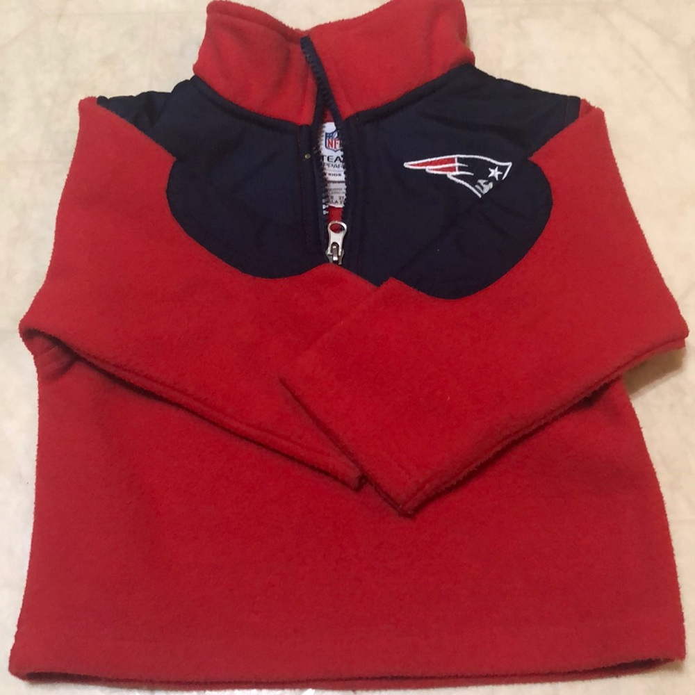 New England Patriots fleece pullover